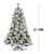 Árvore De Natal Luxo Pinheiro Neve Pinha 2,10m 1.062 Galhos AW221 - Imagem 1