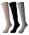 Meia Elástica Longa Quentinha 3 Pares Color Soft Unissex Inverno Ideal Para Frio - Imagem 1