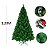 Árvore Pinheiro De Natal Cor Verde 1,20m Modelo Luxo 170 Galhos A0212E - Imagem 1