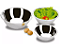 Kit Jogo Com 3 Tigelas Bowls Aço Inox Clink - Imagem 2