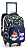 Mochila Rodinha Carrinho Play And Win Video Game Seanite Cor Azul Desenho Do Tecido Liso - Imagem 1