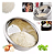 Escorredor Lava Arroz Aço Inox 24 Cm Reforçado Ke Home - Imagem 2