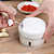 Mini Processador De Alimentos Triturador Manual De Alho - Imagem 2