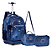 Kit Mochila Estojo E Lancheira Jeans Oficial Rebecca Bonbon - Imagem 1