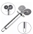 Carretilha Dupla De Massas Em Aço Inox Kehome Profissional - Imagem 3