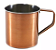 Jogo 2 Caneca Rose Gold Retro Metal Inox Para Bebidas 250ml - Imagem 2