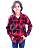 Camisa Infantil Xadrez Flanelada Festa Junina Cores sortidas - Imagem 4
