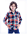 Camisa Infantil Xadrez Flanelada Festa Junina Cores sortidas - Imagem 1