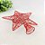 Estrela Com Glitter Aramada Ponteira Árvore De Natal 17 Cm - Imagem 4