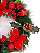 Guirlanda De Porta Decorada Verde 35 Cm Flor Natal Pinha - Imagem 2