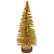 Kit Com 6 Mini Arvore Natalina Glitter 15cm Em Pvc Multiart - Imagem 2