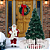 Papai Noel 30cm Enfeite Boneco Luxo Lista De Presente Urso Saco - Imagem 3
