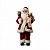 Papai Noel 30cm Enfeite Boneco Luxo Lista De Presente Urso Saco - Imagem 1