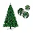 Árvore Natal Pinheiro Verde 1,20m 280 Galhos Luxo Norueguês ARV120X - Imagem 4
