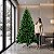 Árvore Natal Pinheiro Verde 2,10m 1200 Galhos Modelo Luxo Norueguês ARV210X - Imagem 2