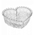 Mini Travessa Coração de Vidro Ball 13,5x12x5cm Lyor - Imagem 2