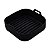 Forro de Silicone Cesto Para Air Fryer Em Casa Tem 20cm 16018 Preto - Imagem 1