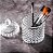Bomboniere De Vidro Maldivas Star 300 ml Pote multiuso luxo 13 cm - Imagem 4