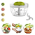 Triturador de Alimentos Manual Capacidade 500 ML 3 Lâminas Aço Inox - Imagem 1