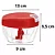 Mini processador manual de alimentos triturador 500 ml - Imagem 2