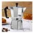 Cafeteira Italiana Para 9 Xícaras 450ml Wincy Material Alumínio - Imagem 3