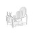 Escorredor Secador Rei com Porta Copo e Talher Mimo Branco - Imagem 1