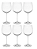 Jogo 6 Taças Vinho Tinto Cristal 670ml Bohemia - Imagem 1