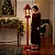 Poste Decorativo Musical Luz De Led Natal Movimento 160x33cm - Imagem 7