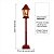 Poste Decorativo Musical Luz De Led Natal Movimento 160x33cm - Imagem 9