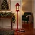 Poste Decorativo Musical Luz De Led Natal Movimento 160x33cm - Imagem 1