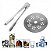 Balde De Gelo Com Pegador Inox Para Bebidas Whisky Drinks - Imagem 5