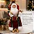 Papai Noel Com Saco Ursinho Paetê Guizo Modelo Luxo 60cm - Imagem 7
