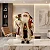 Papai Noel Roupa Vermelha Com Saco E Capa, Modelo Luxo 30cm - Imagem 5