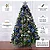 Árvore Pinheiro Natal Verde Neve 2,10m Premium Realista Luxo A0821E - Imagem 4