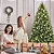 Árvore Pinheiro De Natal Escocês Verde Pinha Luxo 1,80m A0918N - Imagem 8