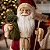 Papai Noel Rústico Com Saco E Placa Welcome Luxo 45cm Natal - Imagem 6