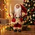 Enfeite Papai Noel Em Pé Com Árvore 30 Cm Luxo Natal - Imagem 5