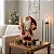 Enfeite Papai Noel Em Pé Com Árvore 30 Cm Luxo Natal - Imagem 6