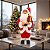 Papai Noel Boneco Enfeite Caixa De Presente 30cm Luxo Natal - Imagem 3