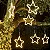Pisca Enfeite De Estrela Neon Led Branco Branca Quente Cor Das Luzes Warm - Imagem 4