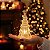 Enfeite Mini Árvore Natal Acrílico Com Led A Pilha 10 Cm - Imagem 2