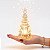Enfeite Mini Árvore Natal Acrílico Com Led A Pilha 10 Cm - Imagem 4