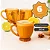 Conjunto 6 Xícaras De Vidro Âmbar 200ml Com Alça Café Chá Âmbar - Imagem 2