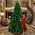 Árvore De Natal Pinheiro Verde 2,40m Modelo Luxo 852 Galhos A0224E - Imagem 2