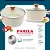 Panela Antiaderente Indução Com tampa 1,75l Creme- Dolce Home - Imagem 5