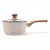 Panela Antiaderente Indução Com tampa 1,75l Creme- Dolce Home - Imagem 1