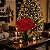 Kit 6 Buquês Flor De Natal Vermelha Bico De Papagaio 30 Cm - Imagem 6