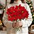 Kit 6 Buquês Flor De Natal Vermelha Bico De Papagaio 30 Cm - Imagem 2