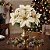 Kit Com 6 Buquê Bico De Papagaio 5 Flores Cor Dourado Natal - Imagem 3