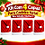 Kit 4 Capas Vermelha Para Cadeira Natal Veludo Papai Noel - Imagem 1